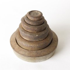 イギリス アンティーク スケール ウェイト付き画像