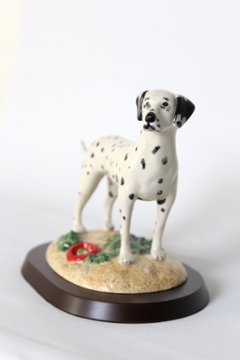 イギリス ヴィンテージ ロイヤルドルトン ダルメシアン フィギュア画像