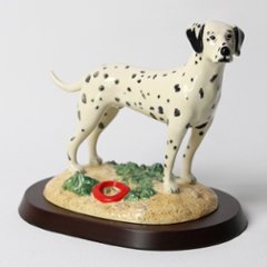 イギリス ヴィンテージ ロイヤルドルトン ダルメシアン フィギュア画像