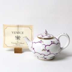 FRANKLIN MINT ミニチュアティーポット VENICEの画像