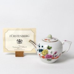 FRANKLIN MINT ミニチュアティーポット FURSTENBERGの画像