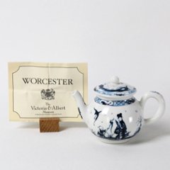 FRANKLIN MINT ミニチュアティーポット WORCESTER画像