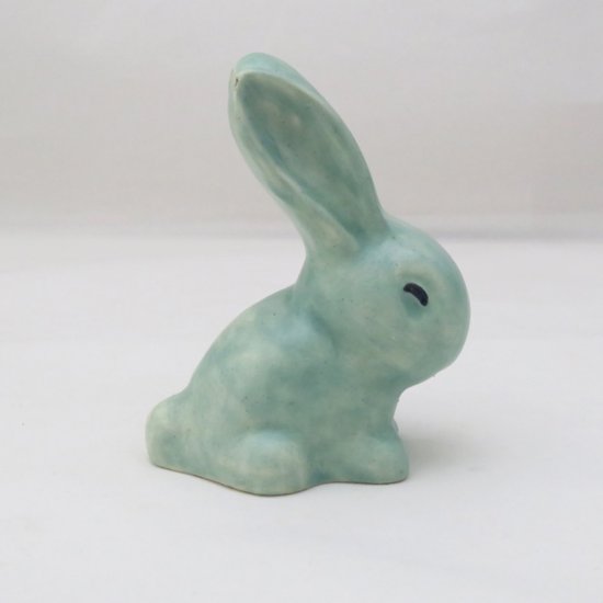 イギリス ヴィンテージ シルバック Rabbit フィギュア画像