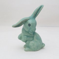 イギリス ヴィンテージ シルバック  Lop Ear Rabbit フィギュアの画像