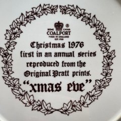 COALPORT 1976年 クリスマスプレート画像