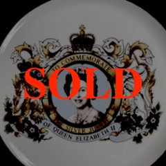 イギリス DUDSON コロネーション プレートの画像