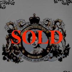 イギリス Barratts コロネーション プレートの画像