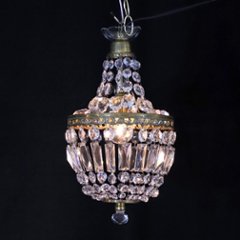 アンティークスタイル クリスタルガラス プラフォニエの画像