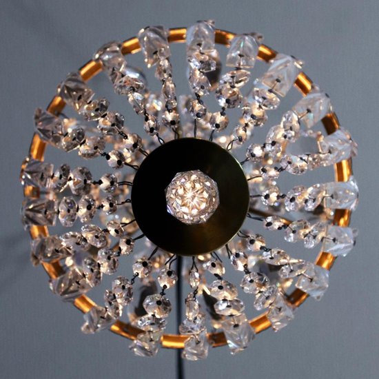 アンティークスタイル クリスタルガラス プラフォニエ画像