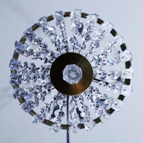 アンティークスタイル クリスタルガラス プラフォニエ画像