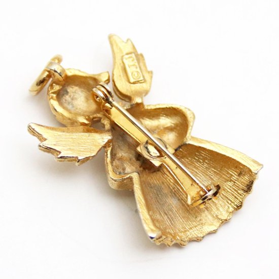 アメリカ J.J.天使のブローチ画像