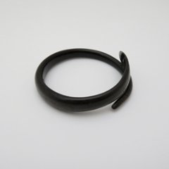 アンティーク ヴィクトリアン ホーン スネーク バングル画像