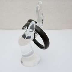 アンティーク ヴィクトリアン ホーン スネーク バングル画像