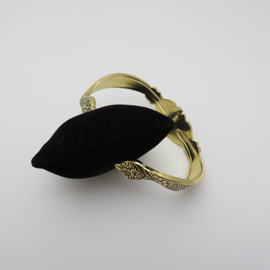 ヴィンテージ Kirk Stieff スネーク バングル画像