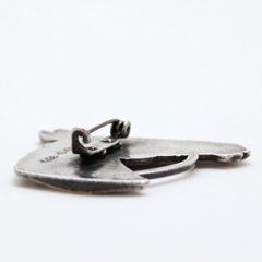 ヴィンテージ コパーメタル ホースヘッドブローチ画像