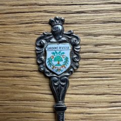 ヴィンテージ シルバー800 スーベニアスプーン Gardone Riviera画像