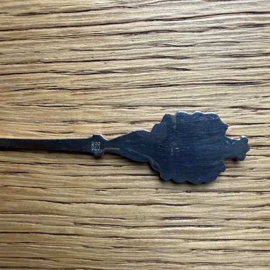 ヴィンテージ シルバー800 スーベニアスプーン Salzbergwerk Berchtesgaden画像