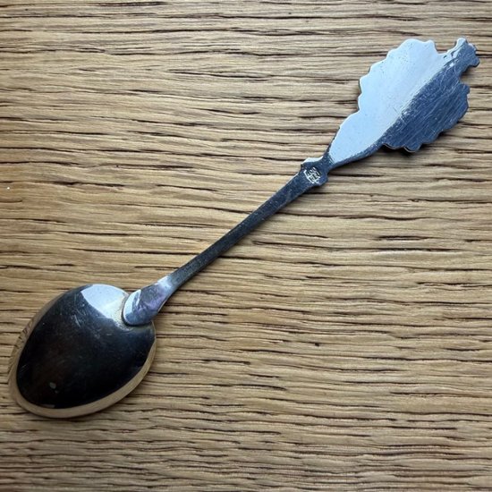 ヴィンテージ シルバー800 スーベニアスプーン Salzbergwerk Berchtesgaden画像