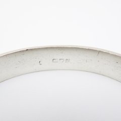 ヴィンテージ スターリングシルバー バングル画像