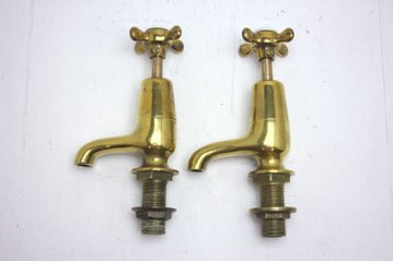 アンティーク 水栓・蛇口 ペアの画像