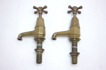 アンティーク 水栓・蛇口 ペアの画像