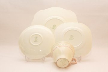 Wellington China ティートリオ・ブレックファストプレートSET画像