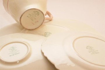 Wellington China ティートリオ・ブレックファストプレートSET画像