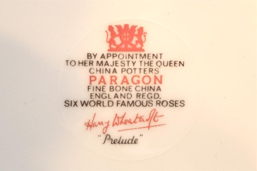 PARAGON "Six World Famous Roses" ティーセット画像