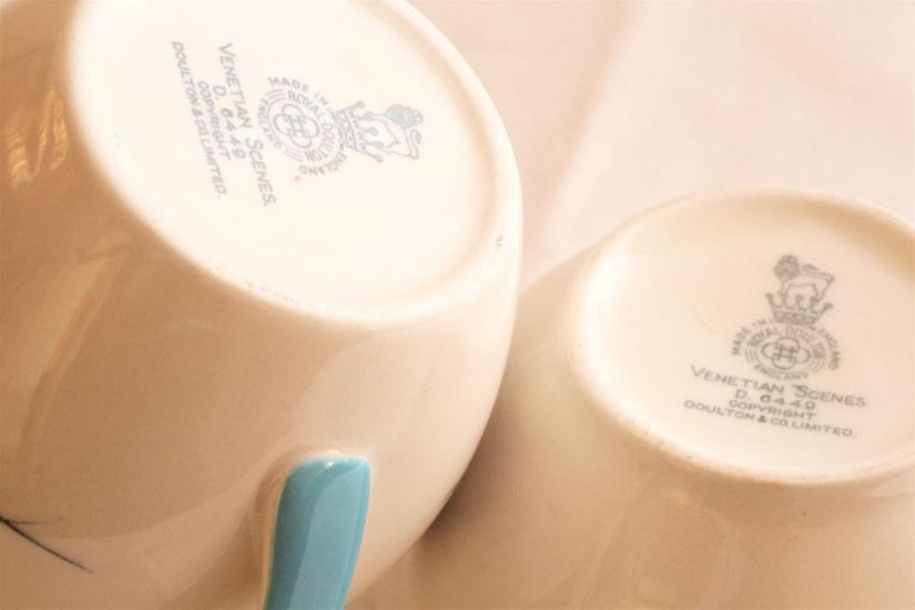 ROYAL DOULTON ミルクジャグ&シュガーボウル画像