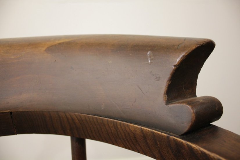 アンティーク エルム スモーカーズチェア画像