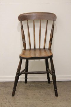 アンティーク エルム カントリーチェア画像