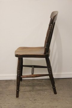 アンティーク エルム カントリーチェア画像