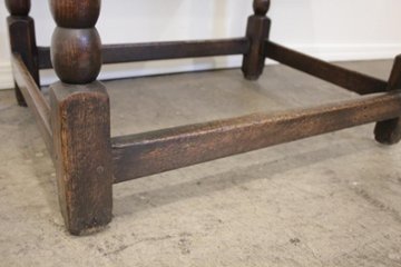 アンティーク ジョージアン オーク サイドテーブル画像