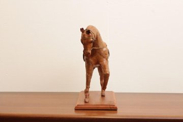 ヴィンテージ レザーホース画像