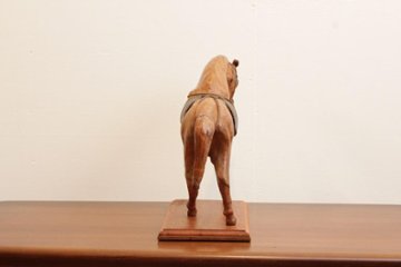 ヴィンテージ レザーホース画像