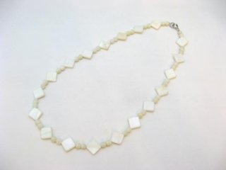 ヴィンテージ シェルネックレス画像