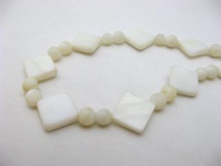 ヴィンテージ シェルネックレス画像