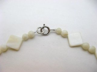 ヴィンテージ シェルネックレス画像