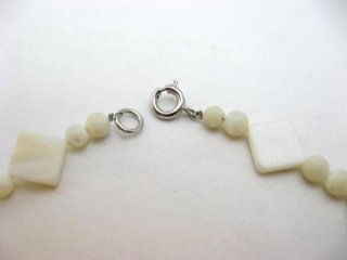 ヴィンテージ シェルネックレス画像