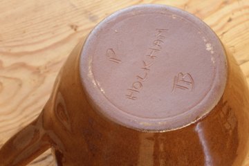HOLKHAM POTTERY ジャグ画像