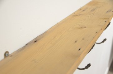 ヴィンテージ オールドパイン ウォールシェルフ画像