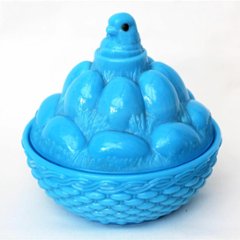 Westmoreland Glass Company Hen-on-Nest カバードディッシュ画像