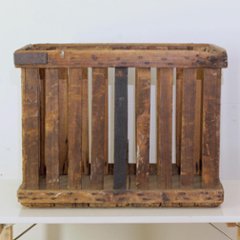 フランス ヴィンテージ ウッドコンテナ画像
