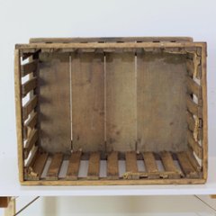 フランス ヴィンテージ ウッドコンテナ画像