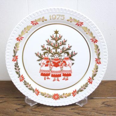 SPODE 1975年 クリスマスプレートの画像