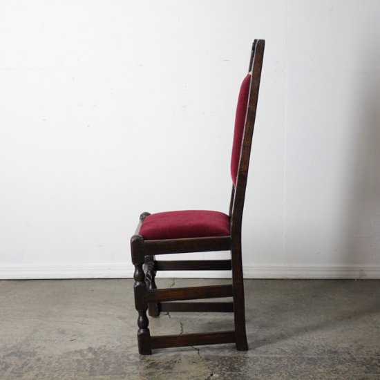 イギリス アンティーク ホールチェア画像