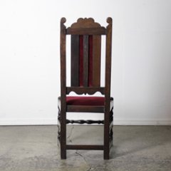 イギリス アンティーク ホールチェア画像