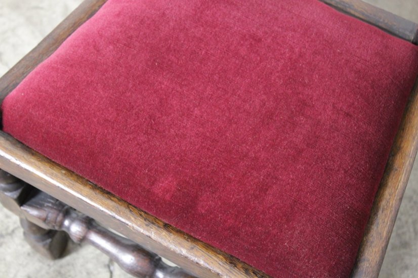 イギリス アンティーク ホールチェア画像