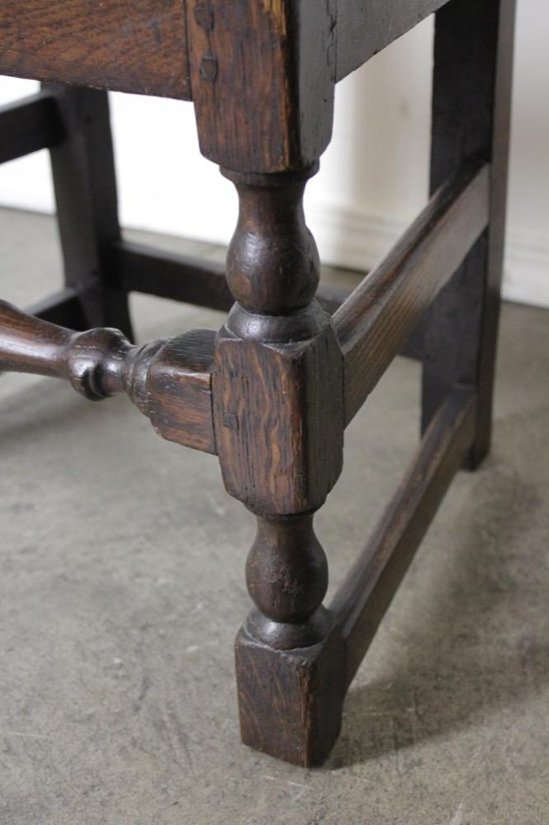 イギリス アンティーク ホールチェア画像