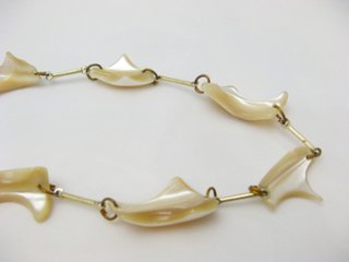 ヴィンテージ シェルネックレス画像